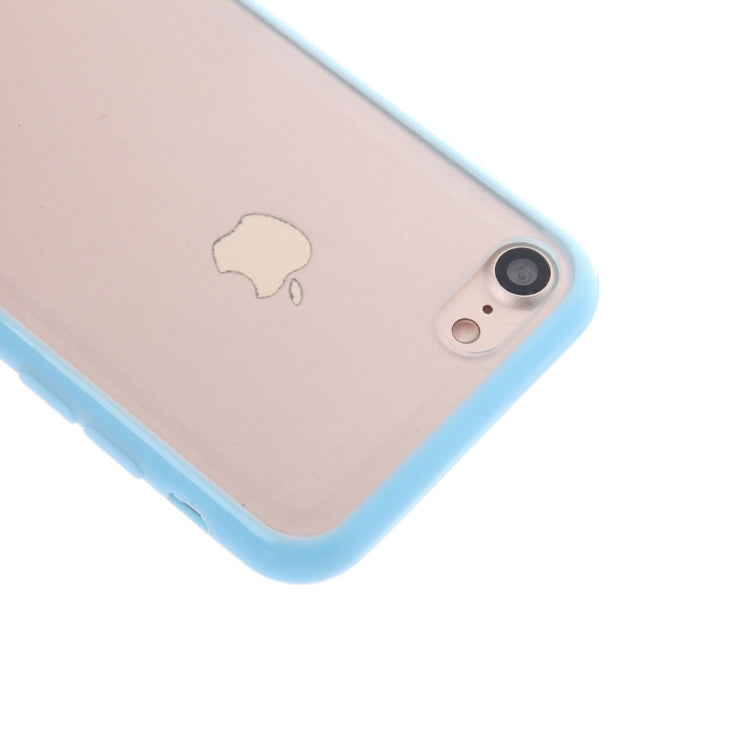 For  iPhone 8 & 7  TPU + PC Frosted Transparent Protective Back Cover Case