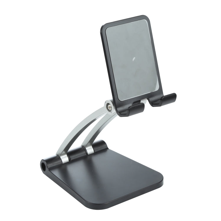 A18 Universal Aluminum Alloy Two-section Folding Mobile Phone Tablet Holder