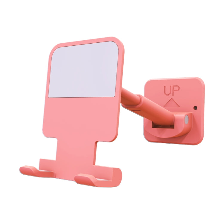CCT11 Wall Paste Mobile Phone Bracket Foldable Lift Bathroom Kitchen Wall Bracket