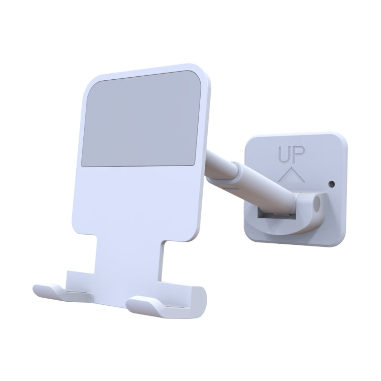 CCT11 Wall Paste Mobile Phone Bracket Foldable Lift Bathroom Kitchen Wall Bracket