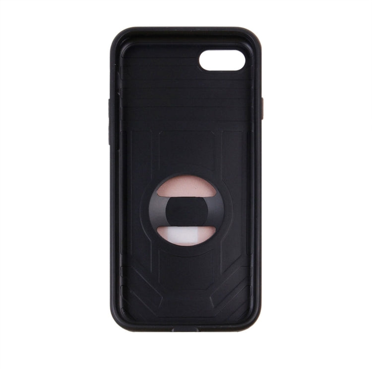 For  iPhone 8 & 7  Boxing Champion Gold Belt Shock-Resistant  TPU + PC Combination Case with Card Slot