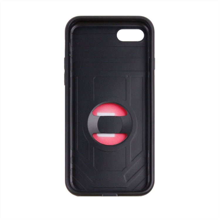 For  iPhone 8 & 7  Boxing Champion Gold Belt Shock-Resistant  TPU + PC Combination Case with Card Slot