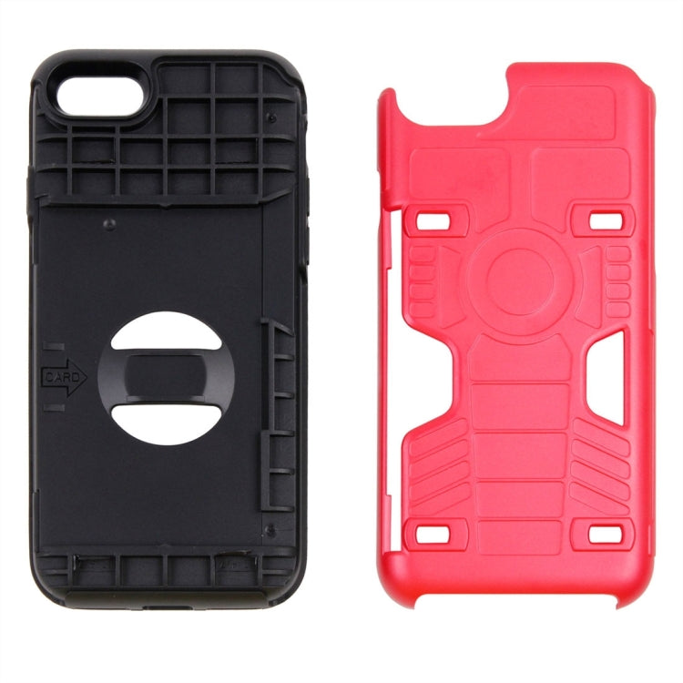 For  iPhone 8 & 7  Boxing Champion Gold Belt Shock-Resistant  TPU + PC Combination Case with Card Slot