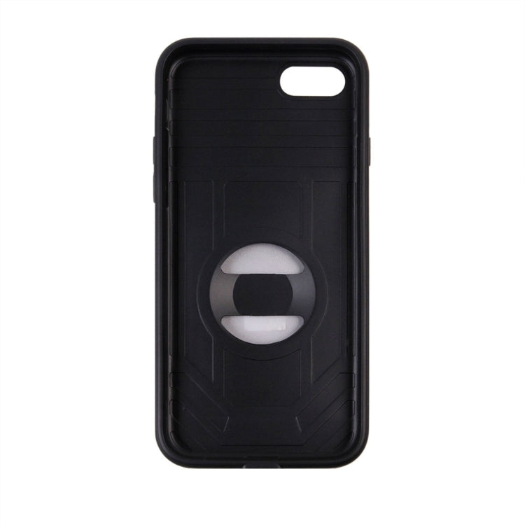 For  iPhone 8 & 7  Boxing Champion Gold Belt Shock-Resistant  TPU + PC Combination Case with Card Slot