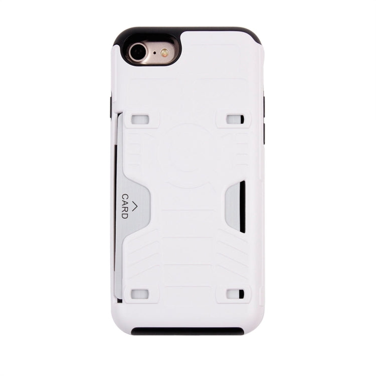 For  iPhone 8 & 7  Boxing Champion Gold Belt Shock-Resistant  TPU + PC Combination Case with Card Slot