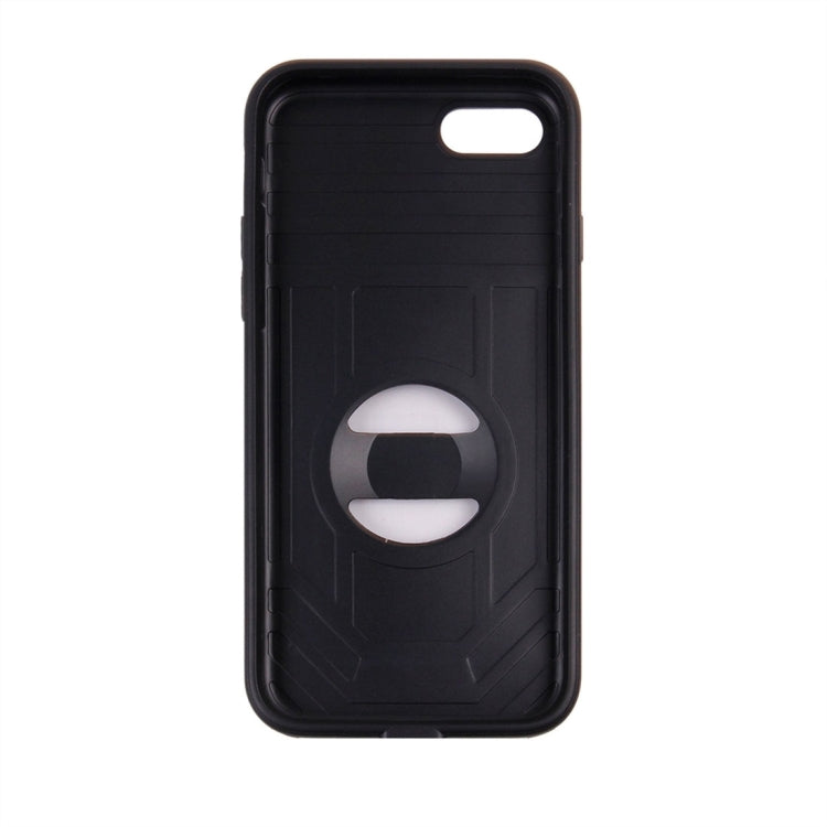 For  iPhone 8 & 7  Boxing Champion Gold Belt Shock-Resistant  TPU + PC Combination Case with Card Slot