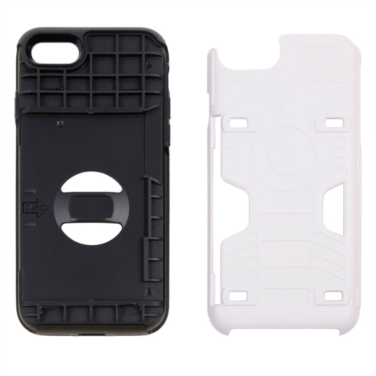 For  iPhone 8 & 7  Boxing Champion Gold Belt Shock-Resistant  TPU + PC Combination Case with Card Slot