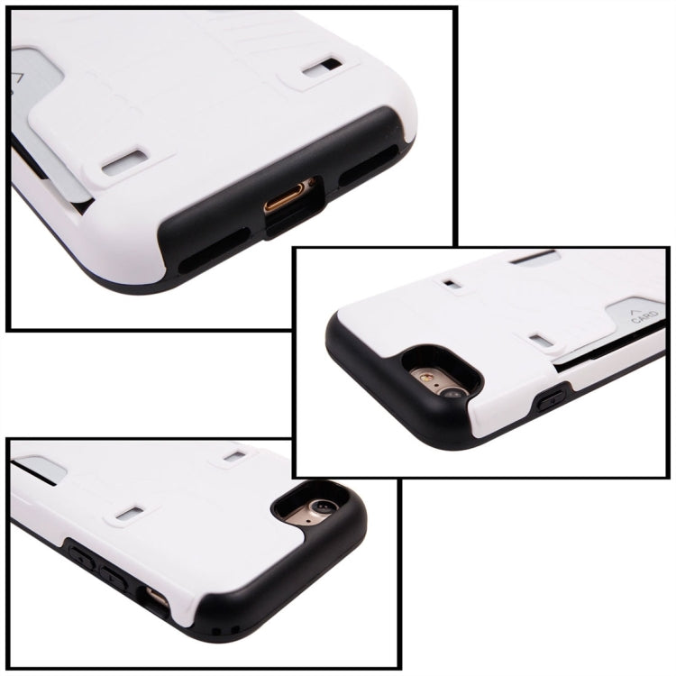 For  iPhone 8 & 7  Boxing Champion Gold Belt Shock-Resistant  TPU + PC Combination Case with Card Slot