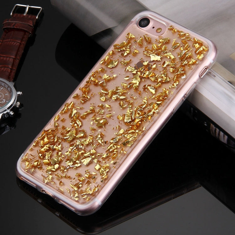 For  iPhone 8 & 7  Scattered Platinum Pattern TPU Protective Case