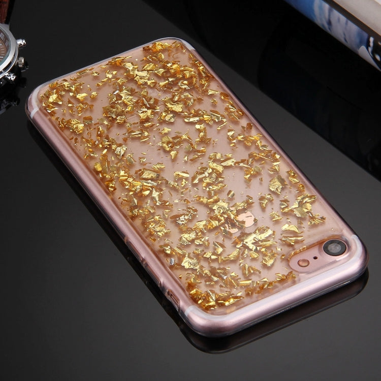 For  iPhone 8 & 7  Scattered Platinum Pattern TPU Protective Case