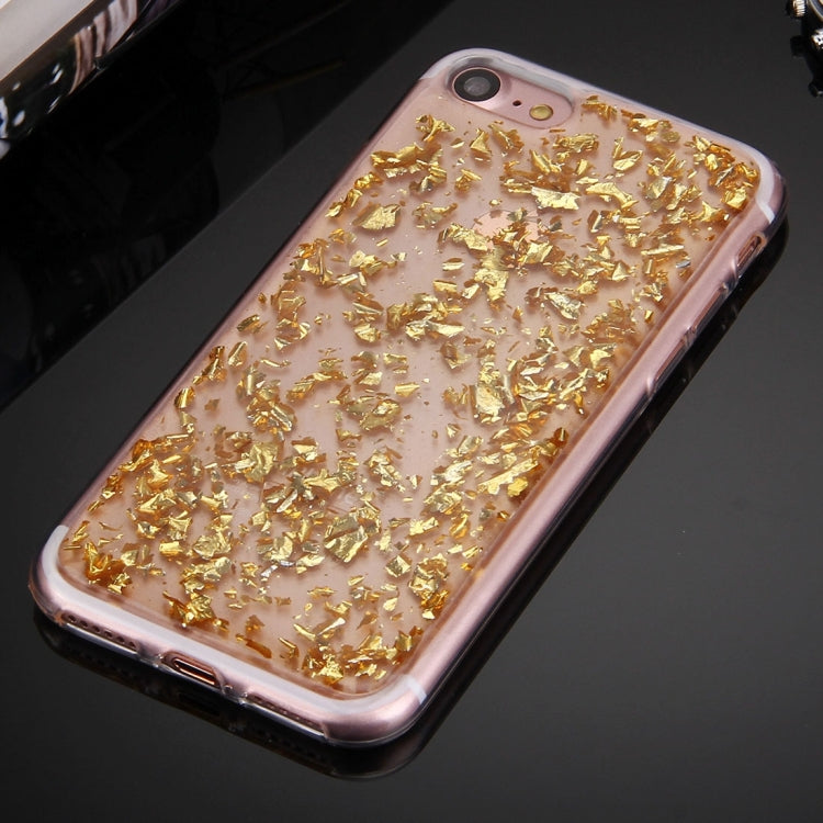 For  iPhone 8 & 7  Scattered Platinum Pattern TPU Protective Case