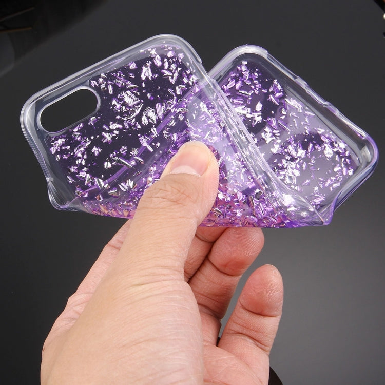 For  iPhone 8 & 7  Scattered Platinum Pattern TPU Protective Case