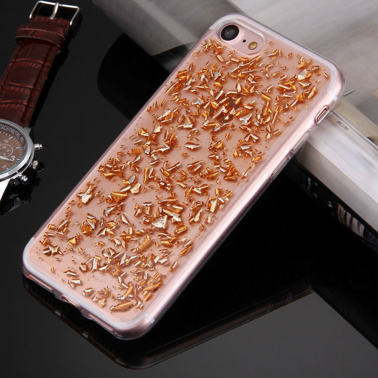 For  iPhone 8 & 7  Scattered Platinum Pattern TPU Protective Case