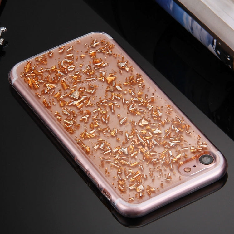 For  iPhone 8 & 7  Scattered Platinum Pattern TPU Protective Case