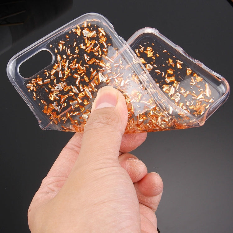 For  iPhone 8 & 7  Scattered Platinum Pattern TPU Protective Case