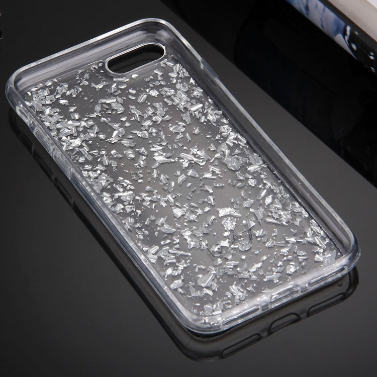 For  iPhone 8 & 7  Scattered Platinum Pattern TPU Protective Case