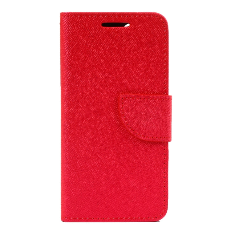 For  iPhone 8 & 7  Cross Texture Horizontal Flip Leather Case with Holder & Card Slots & Wallet