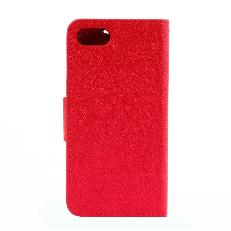 For  iPhone 8 & 7  Cross Texture Horizontal Flip Leather Case with Holder & Card Slots & Wallet