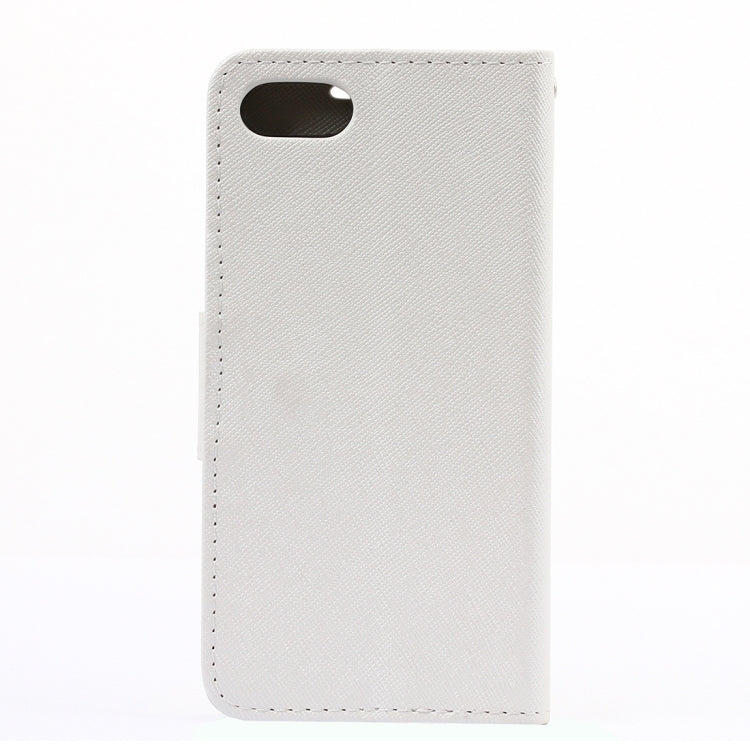 For  iPhone 8 & 7  Cross Texture Horizontal Flip Leather Case with Holder & Card Slots & Wallet