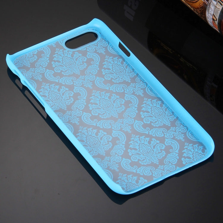 For  iPhone 8 & 7  Embossed Flowers Pattern Plastic Protective Case