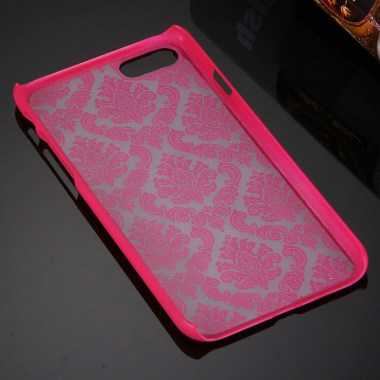 For  iPhone 8 & 7  Embossed Flowers Pattern Plastic Protective Case