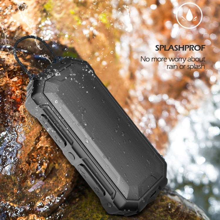 EBS-306 Portable Waterproof Outdoor Mini Wireless Bluetooth Speaker (Black)