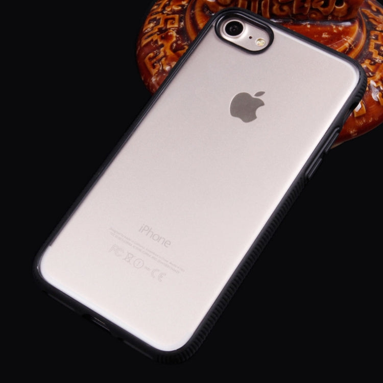 For  iPhone 8 & 7  Frosted Anti-collision 3 in 1 Material D3OTPU + PC Protective Case