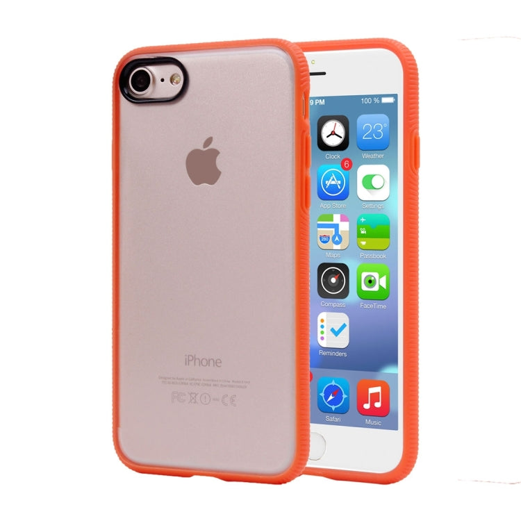 For  iPhone 8 & 7  Frosted Anti-collision 3 in 1 Material D3OTPU + PC Protective Case