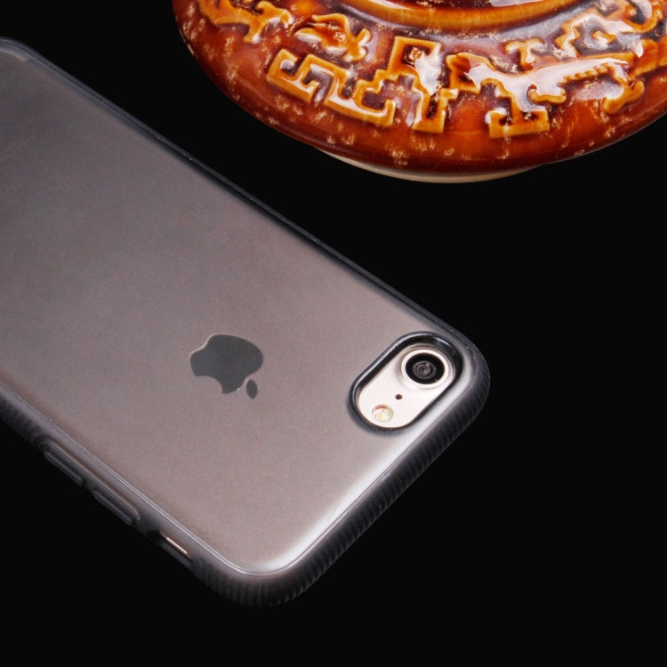 For  iPhone 8 & 7  Frosted Anti-collision 3 in 1 Material D3OTPU + PC Protective Case