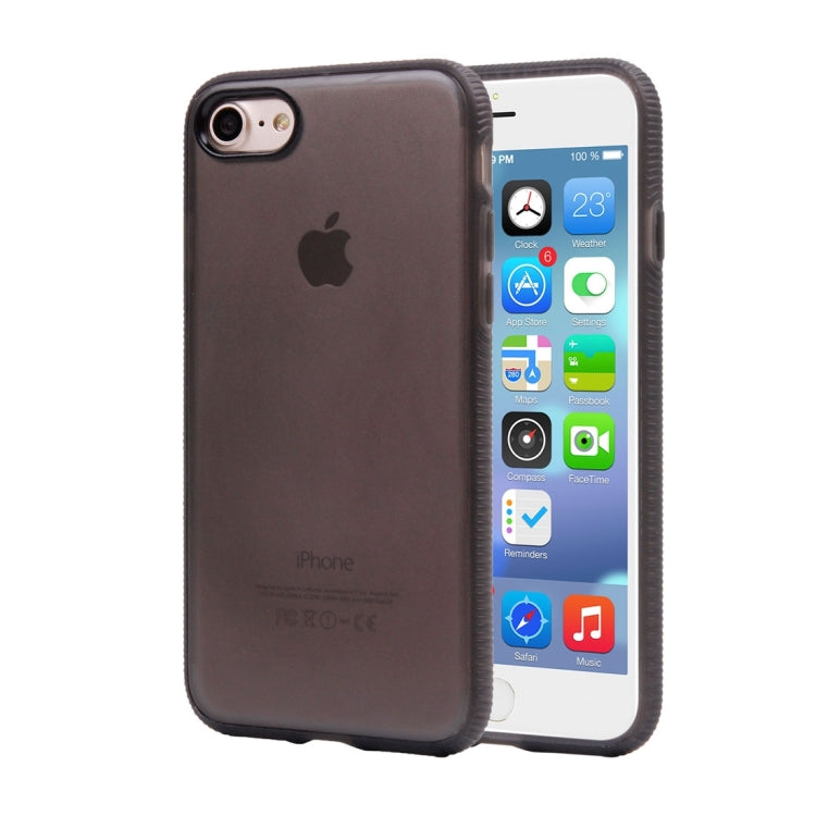 For  iPhone 8 & 7  Frosted Anti-collision 3 in 1 Material D3OTPU + PC Protective Case