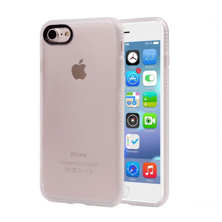 For  iPhone 8 & 7  Frosted Anti-collision 3 in 1 Material D3OTPU + PC Protective Case