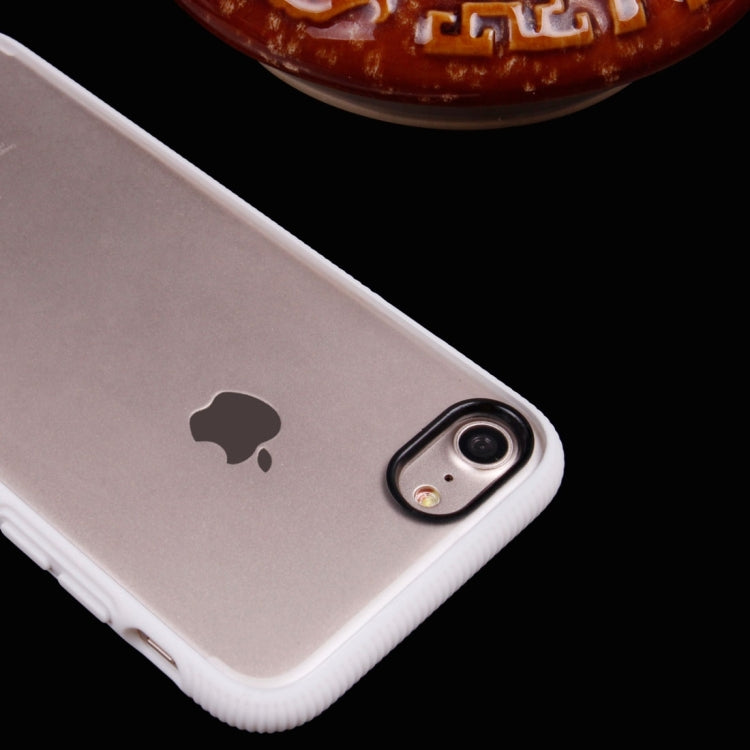 For  iPhone 8 & 7  Frosted Anti-collision 3 in 1 Material D3OTPU + PC Protective Case