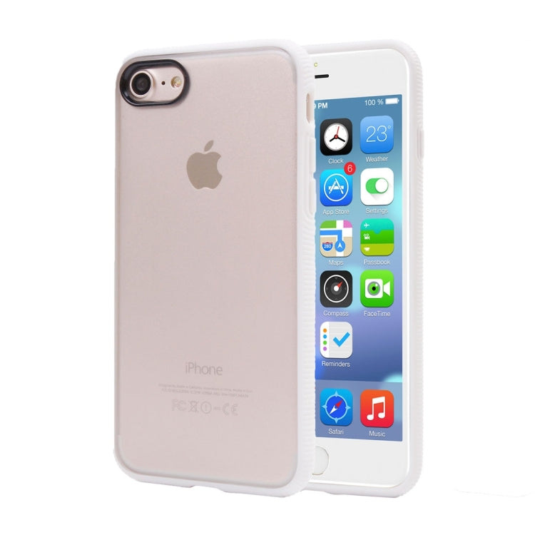 For  iPhone 8 & 7  Frosted Anti-collision 3 in 1 Material D3OTPU + PC Protective Case