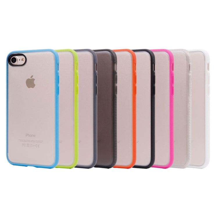 For  iPhone 8 & 7  Frosted Anti-collision 3 in 1 Material D3OTPU + PC Protective Case