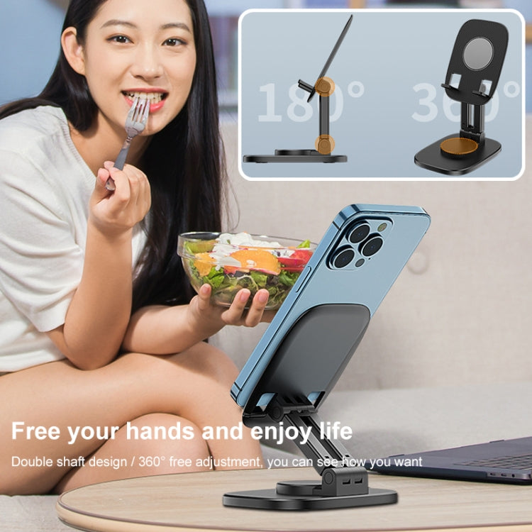 FD5 B028 Foldable Rotating Desktop Phone Tablet Holder