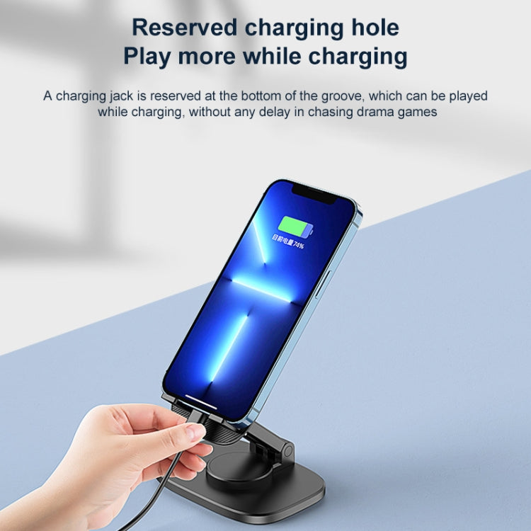 FD5 B028 Foldable Rotating Desktop Phone Tablet Holder
