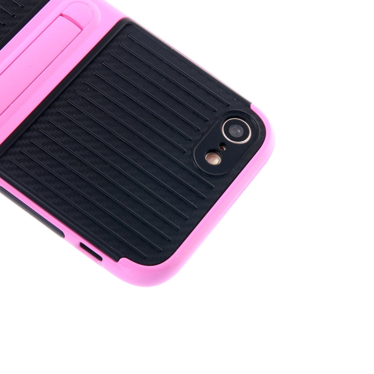 For  iPhone 8 & 7  Shockproof TPU + PC Protective Case with Holder