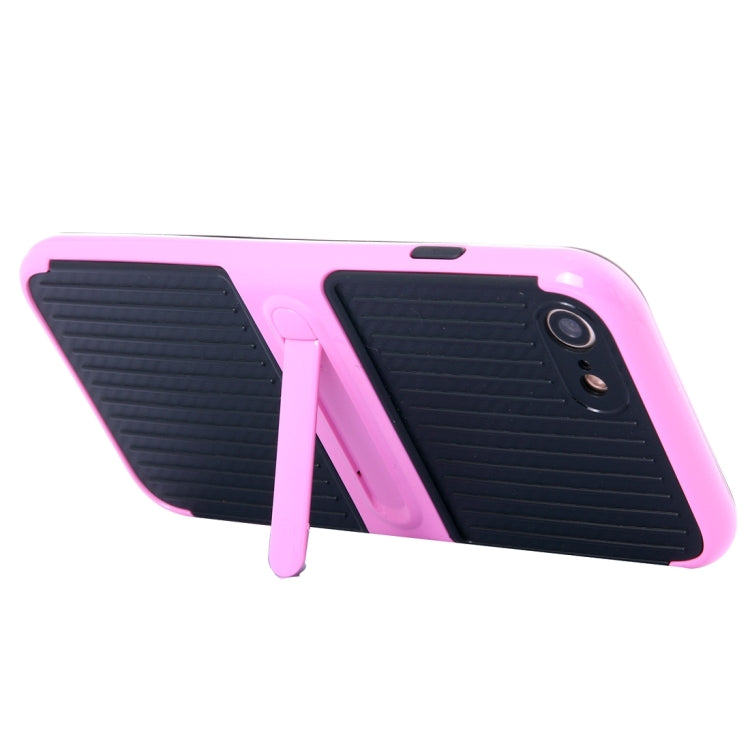 For  iPhone 8 & 7  Shockproof TPU + PC Protective Case with Holder