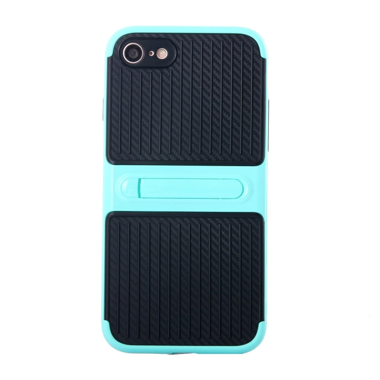 For  iPhone 8 & 7  Shockproof TPU + PC Protective Case with Holder