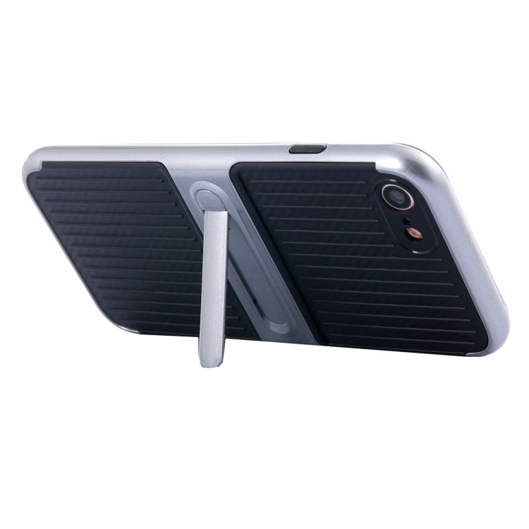 For  iPhone 8 & 7  Shockproof TPU + PC Protective Case with Holder