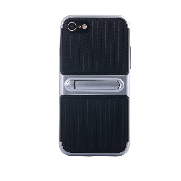 For  iPhone 8 & 7  Shockproof TPU + PC Protective Case with Holder