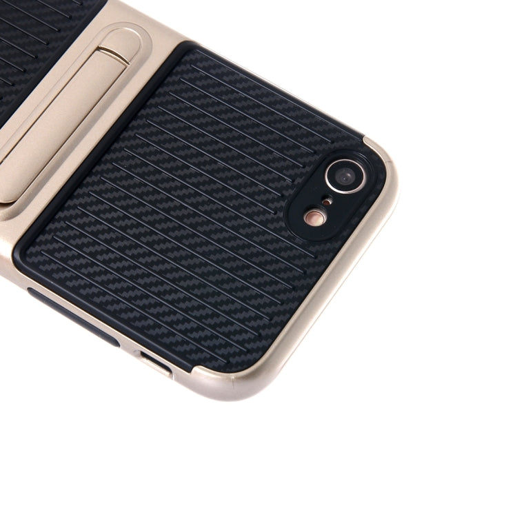 For  iPhone 8 & 7  Shockproof TPU + PC Protective Case with Holder
