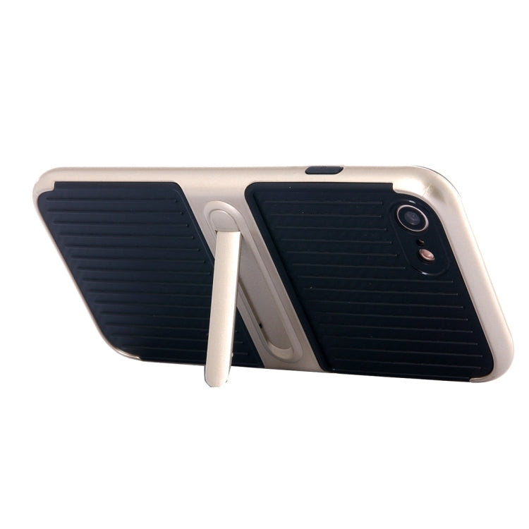 For  iPhone 8 & 7  Shockproof TPU + PC Protective Case with Holder