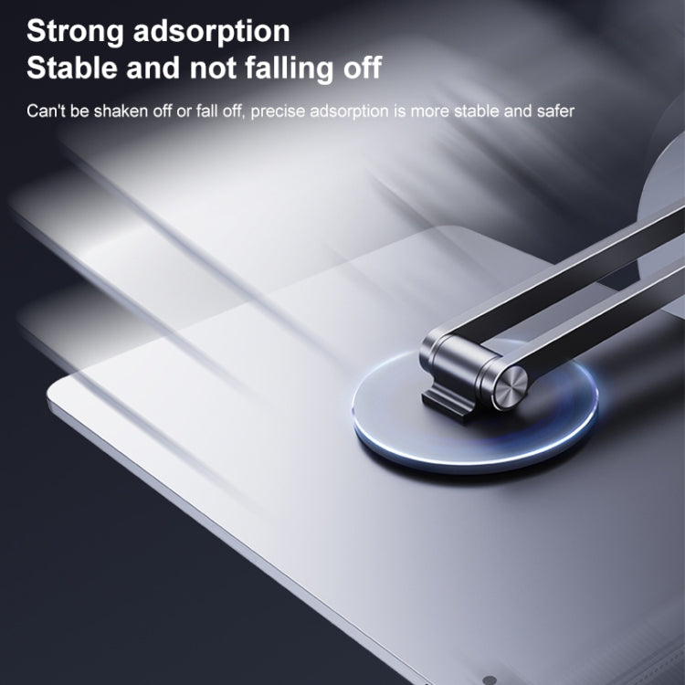 LK-T639 360 Degree Rotatable Foldable Magnetic Aluminum Alloy Desktop Phone Holder