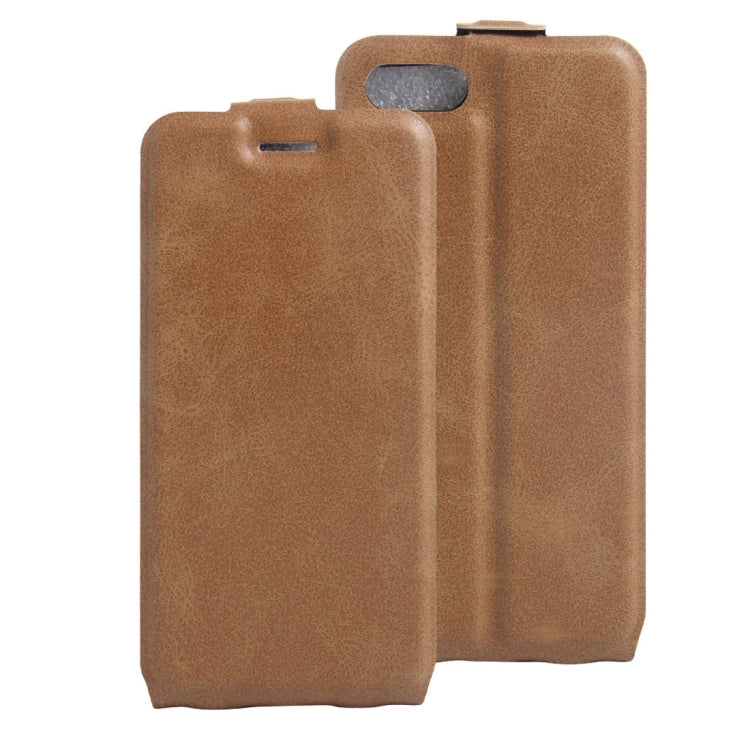For  iPhone 8 & 7  Vertical Flip Leather Case with Card Slot & Photo Frame