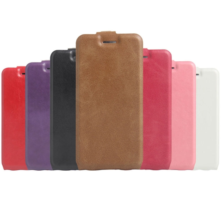 For  iPhone 8 & 7  Vertical Flip Leather Case with Card Slot & Photo Frame