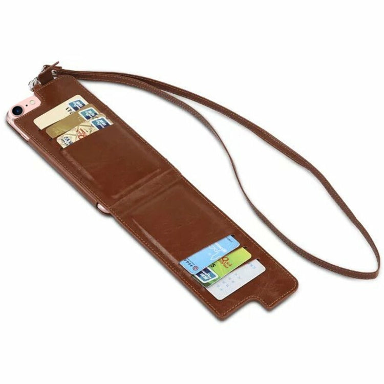 Multi-function Handmade Knit Texture Flip Leather Wallet Case with Card Slots & Lanyard for 4.7 inch  iPhone 8 & 7  & iPhone 6