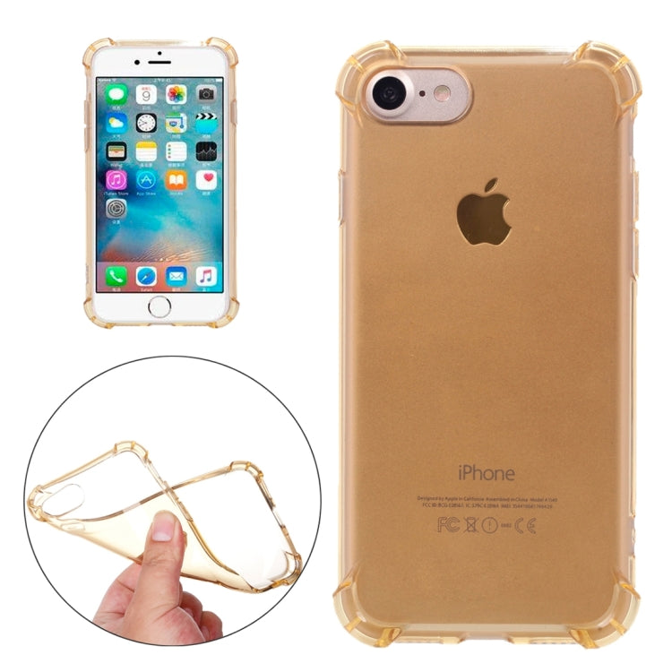 For  iPhone 8 & 7  Shock-resistant Cushion TPU Protective Case
