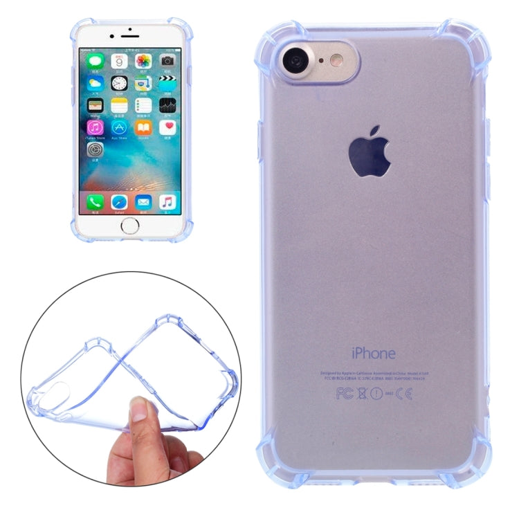 For  iPhone 8 & 7  Shock-resistant Cushion TPU Protective Case