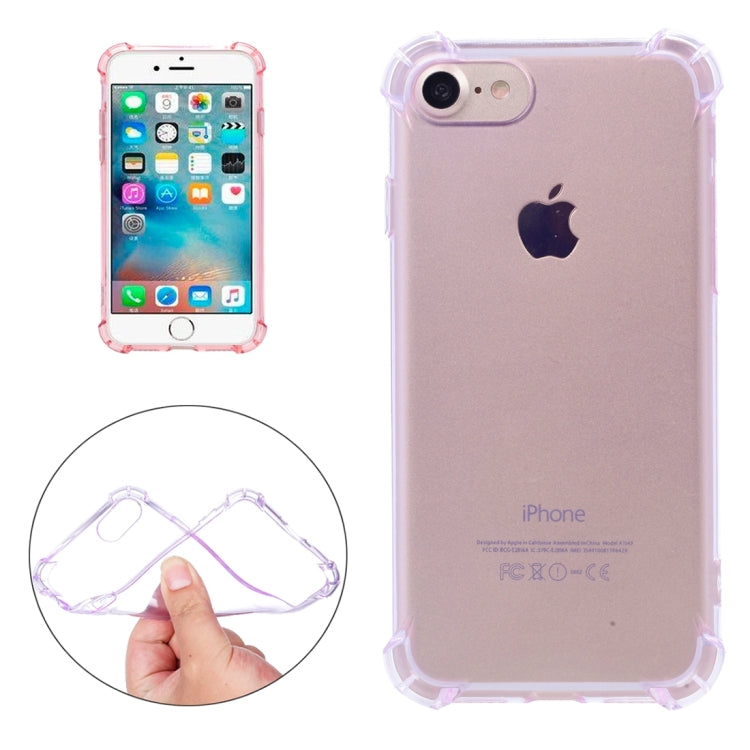 For  iPhone 8 & 7  Shock-resistant Cushion TPU Protective Case